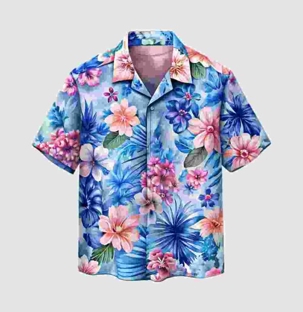 Flower Printed Shirt - Image 3