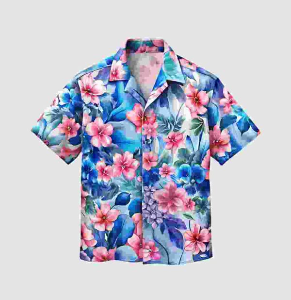 Flower Printed Shirt - Image 4