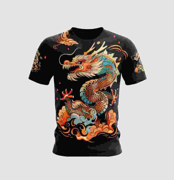 Dragon Printed T-Shirt