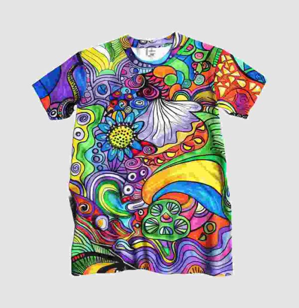 Multi Color Cotton T-Shirt - Image 2