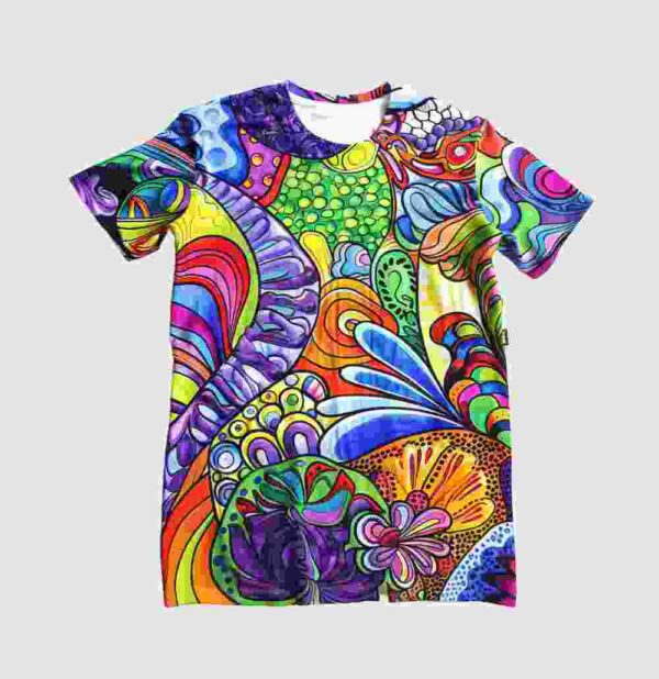 Multi Color Cotton T-Shirt - Image 4