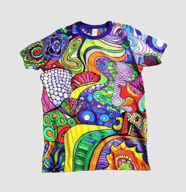 Multi Color Cotton T-Shirt - Image 3
