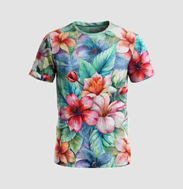 Floral T-Shirt - Image 4