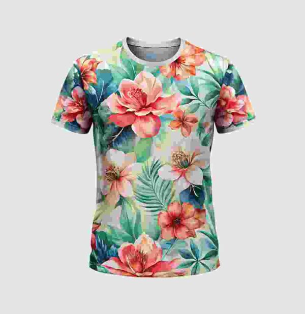 Floral T-Shirt - Image 3