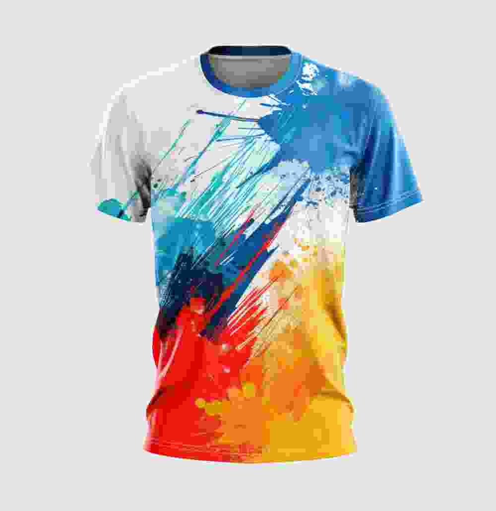 Dye Printed T-Shirt - Image 2