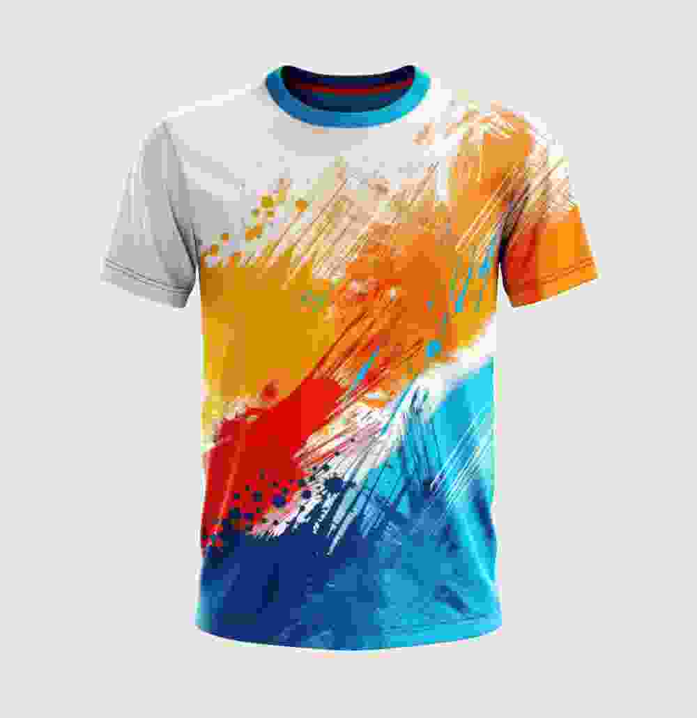 Dye Printed T-Shirt - Image 4