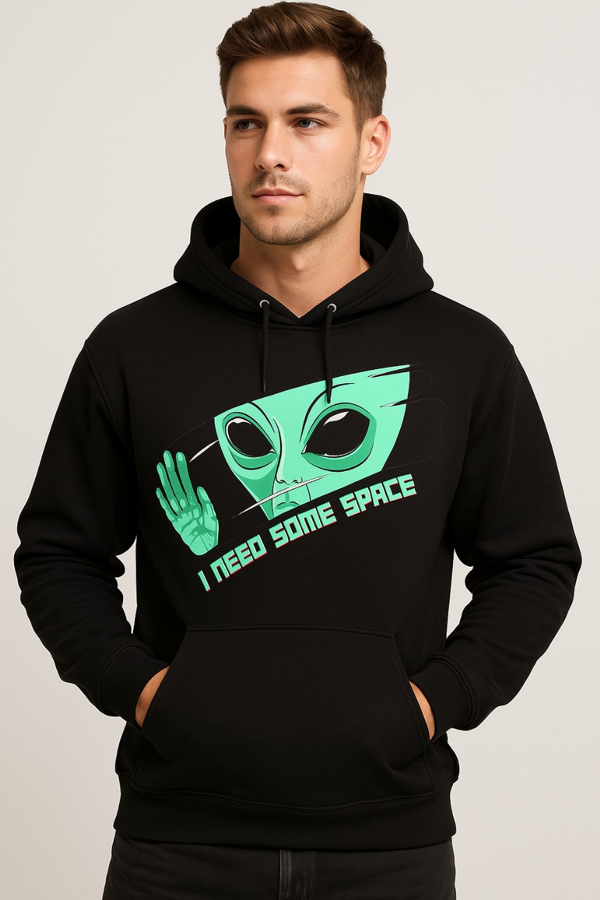 Introvert male hoodie oversized