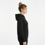 B7 Women Black Hoodie Right