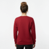 CH (SS) 12 Women Sweatshirt Cherry Red Back