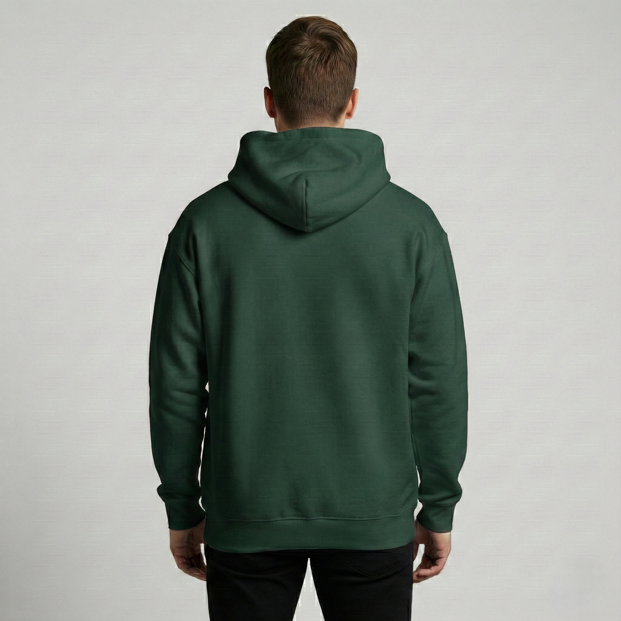 Men Green Back