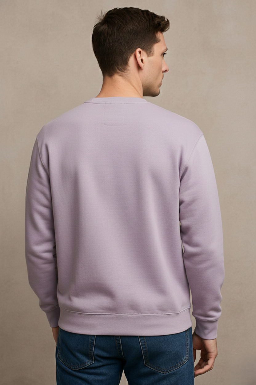 L5 (1) Men Sweatshirt Lilac Back