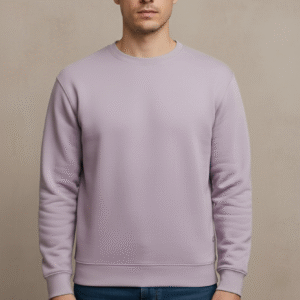 Lilac sweatshirt men front