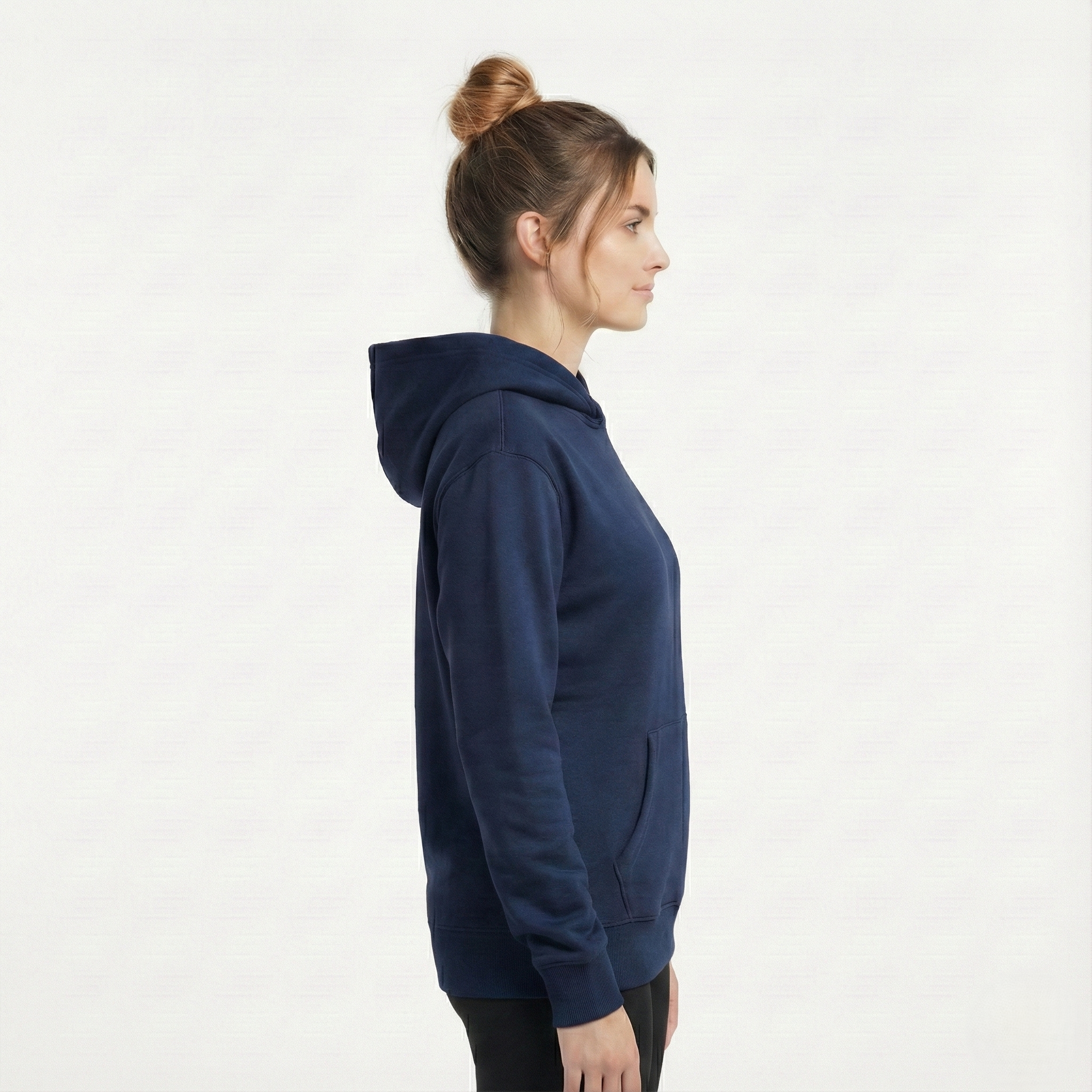 NB5 Women Hoodie Blue Right