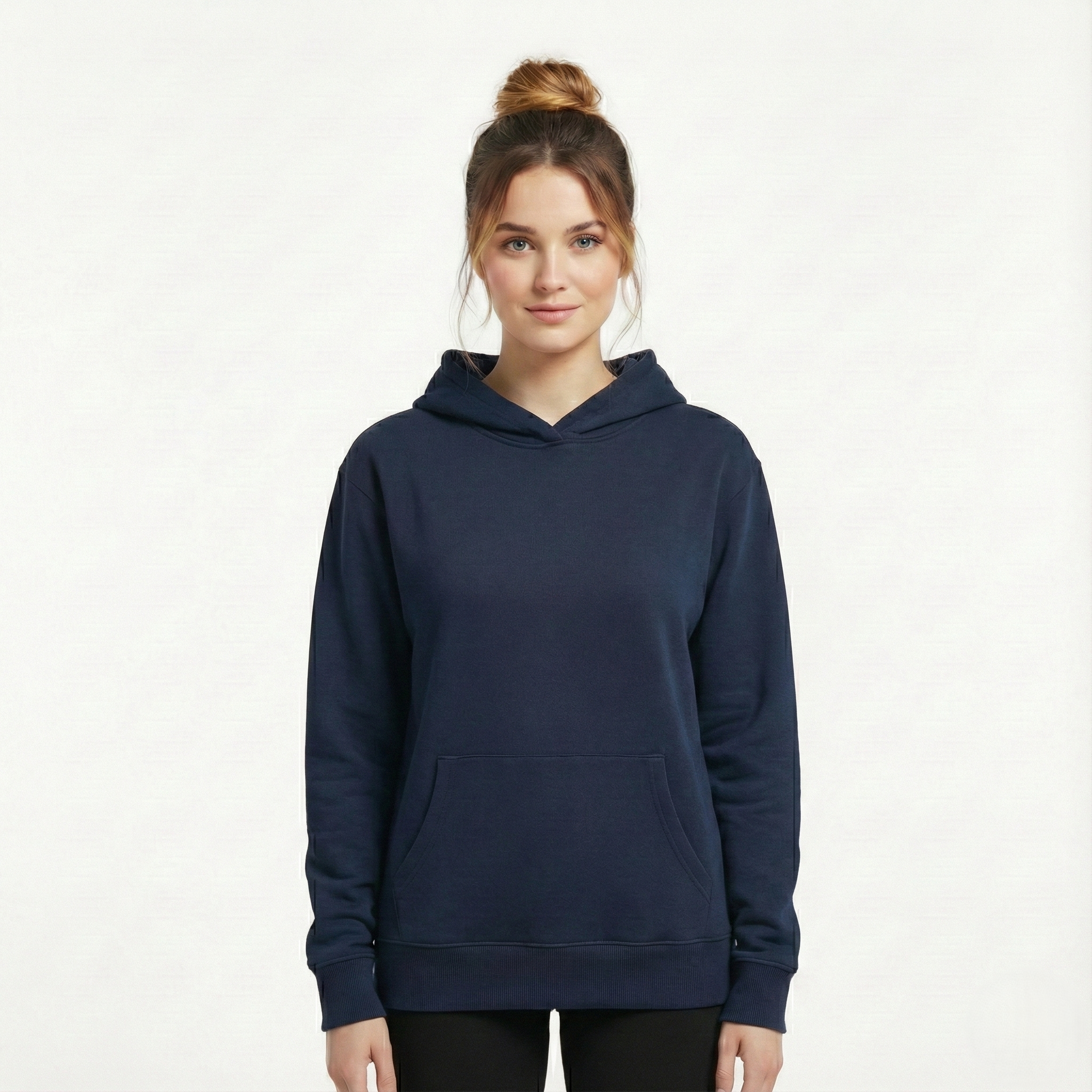 NB7 (1) Women Blue Hoodie Front