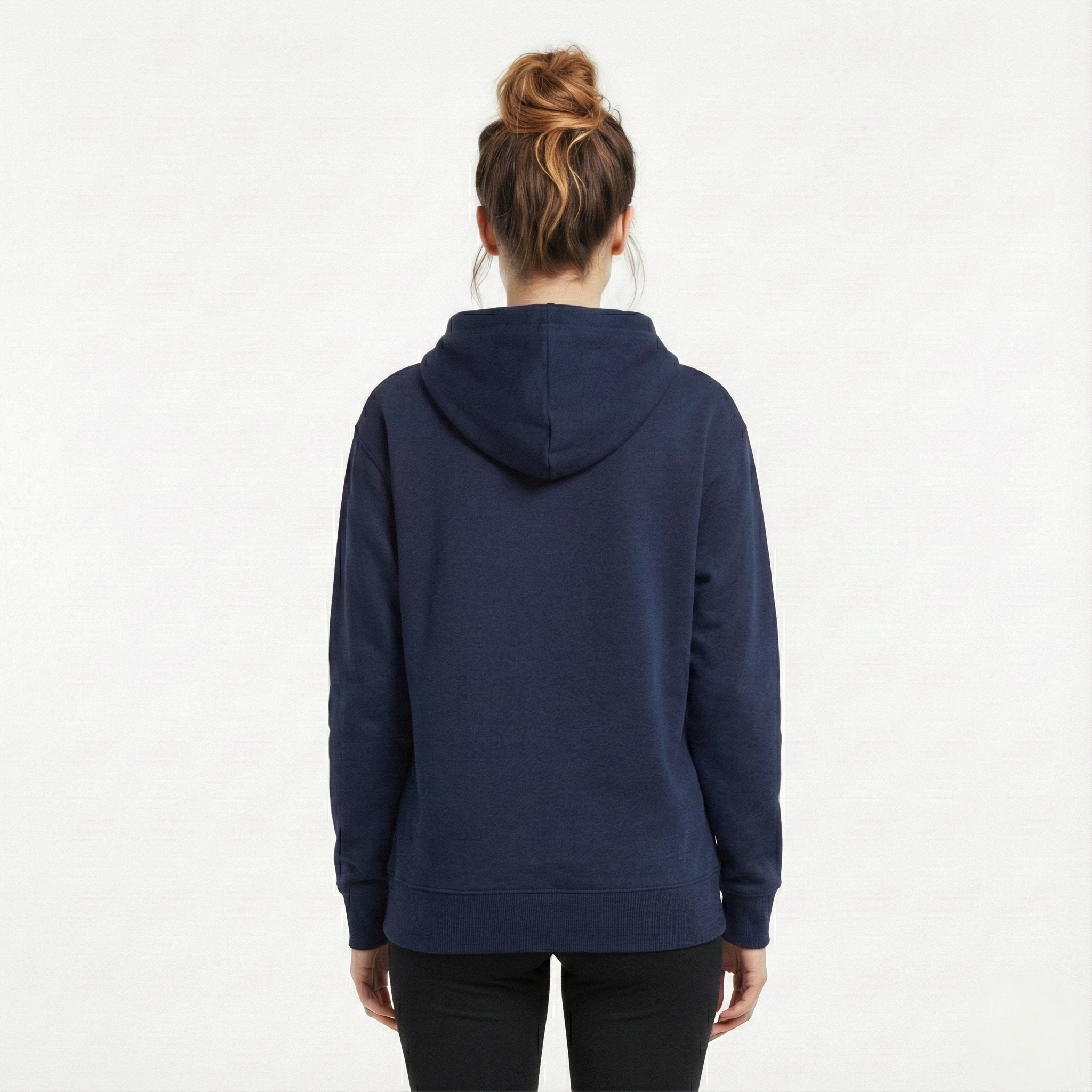 NB8 Women Blue Hoodie Back