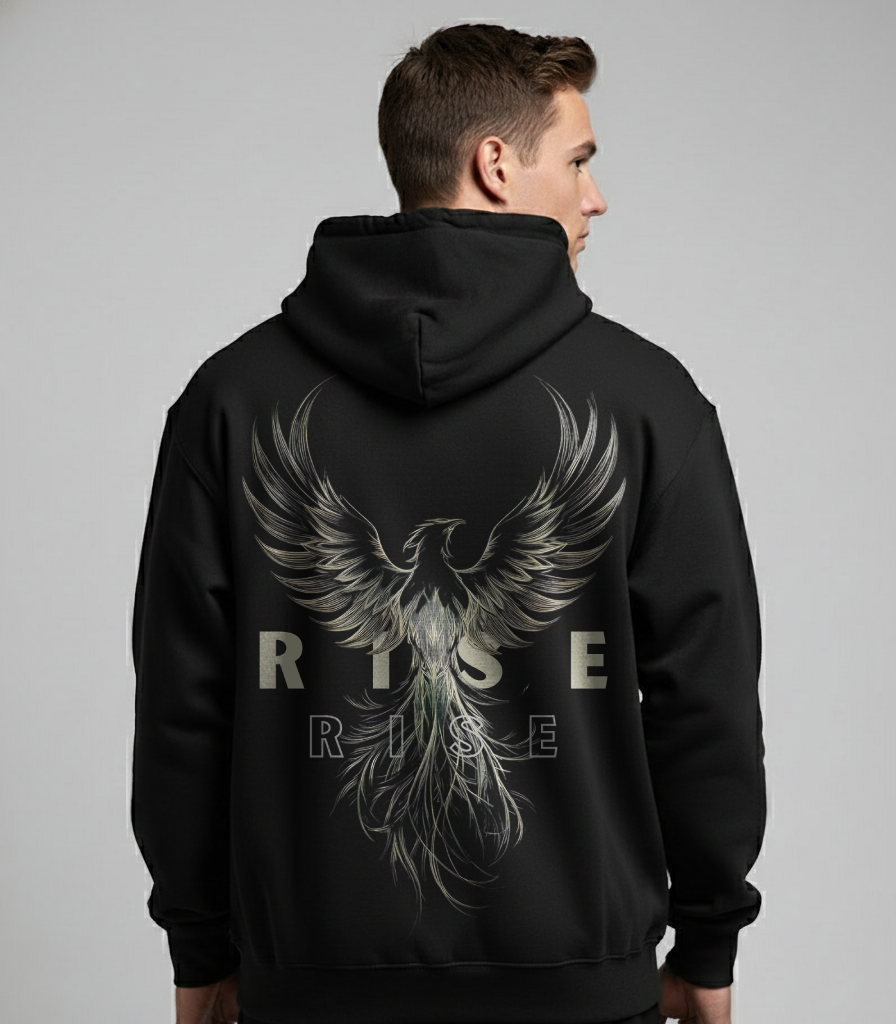 ashes male 2 Phoenix hoodie male back