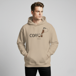 Coffe Men Hoodie Front