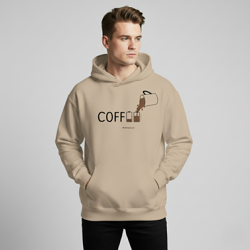coffee 2 Coffe Men Hoodie Front