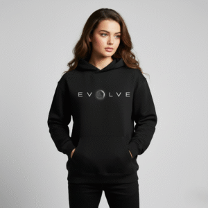 Women Hoodie evolve front