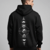moon 2 Men hoodie evolve back